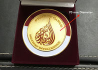 Трофей округлой формы выполненный на заказ, поднятая монетка значка армии металла логотипа