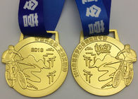 Медалей спорт металла заливки формы тип изготовленных на заказ латунный материальный для спорт гонки велосипеда