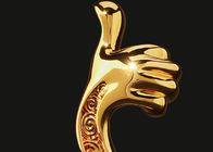 Трофеи смолы материальные для наград школы, награды формы большого пальца руки придают форму чашки трофеи