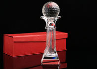Около - чашки трофея гольфа Пин с принятым логотипом кристаллического шара для игры в гольф изготовленным на заказ