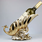 Покрытые ремесла украшения смолы/держатель бутылки вина как друг/подарок дела