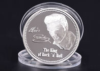Металла звезды Эльвис Преслей медали события известного изготовленные на заказ монетки сувенира рок-музыки