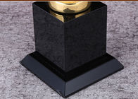 Высота чашки 330мм трофея золота серебряной персонализированная бронзой с 3Д выгравировала звезду