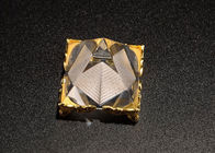 Белыми материальными размер кристаллического стекла К9 подгонянный наградами с основанием металла золота