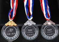Тексты взрывать песка медалей спорт студентов кристаллические изготовленные на заказ с лентой печатания цвета