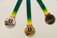 Медали спорт металла 70мм сувениров марафона изготовленные на заказ