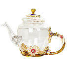 украшения стеклянного чайника эмали цвета 450ml домашние производят современный стиль