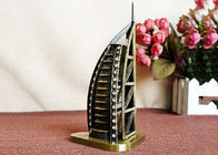 Покрытая бронзой модель здания мира подарков ремесла ДИИ известная гостиницы араба Ал Бурдж