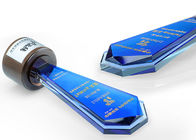 Сандбластинг/трофеи логотипа Ласеринг стеклянные и кристаллические, персонализированные награды стекла