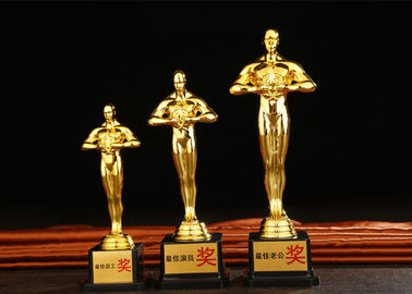 Награда положения металла придает форму чашки тип трофеев деревянный низкопробный для принятого логотипа Оскара изготовленного на заказ